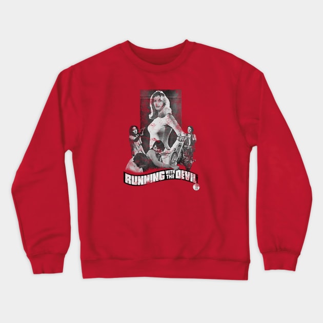 Running with the Devil Crewneck Sweatshirt by Geekeria Deluxe